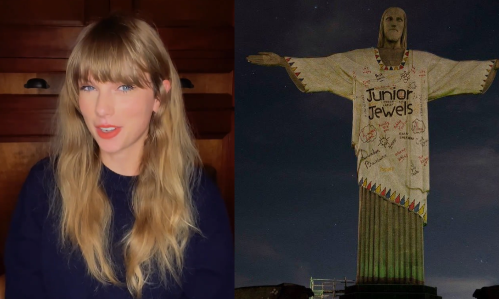 Fãs de Taylor Swift pedem apoio de prefeito e padre para projetar homenagem à cantora no Cristo Redentor