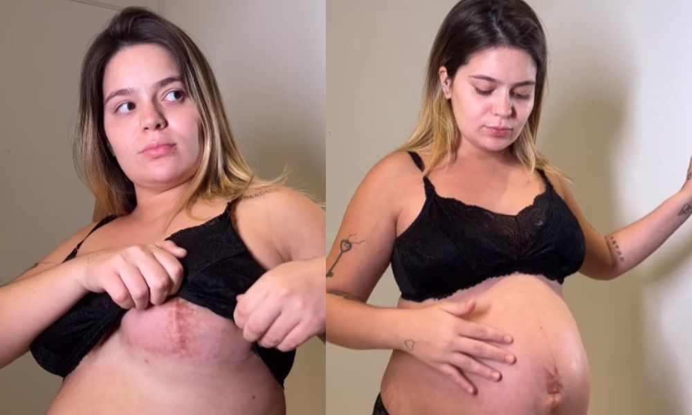 Viih Tube revela transformações corporais em reta final de gravidez: ‘Engordei mais do que devia’