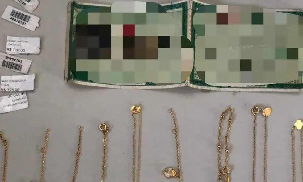 Homem é preso suspeito de invadir joalheria pelo teto e furtar R$ 200 mil em joias em Goiânia