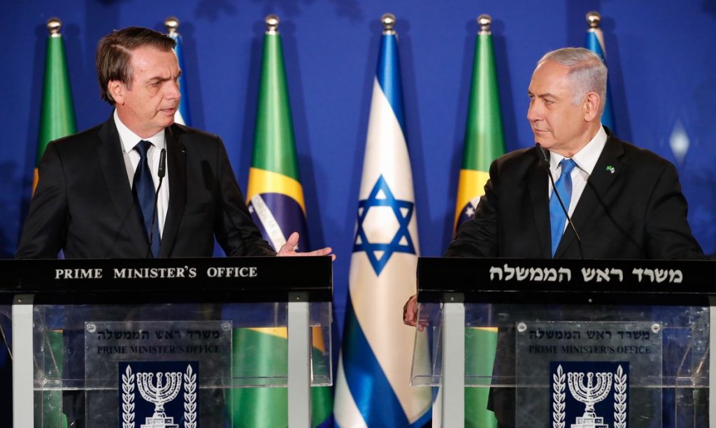 Netanyahu conversa com Bolsonaro e cita parceria para desenvolver medicamentos contra Covid-19