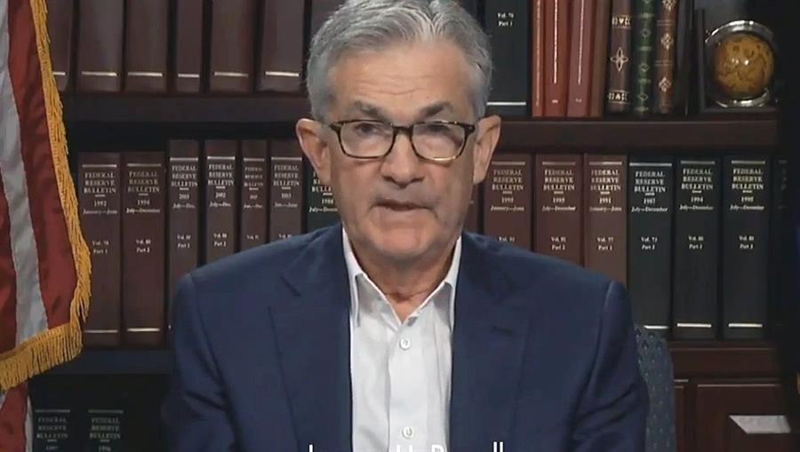 Jerome Powell diz que Fed não tem pressa para cortes nas taxas de juros 