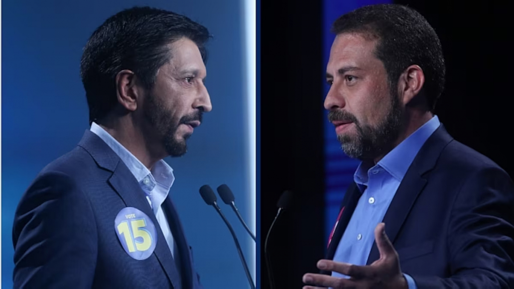 Debate acirrado entre Nunes e Boulos marca véspera do segundo turno em SP 