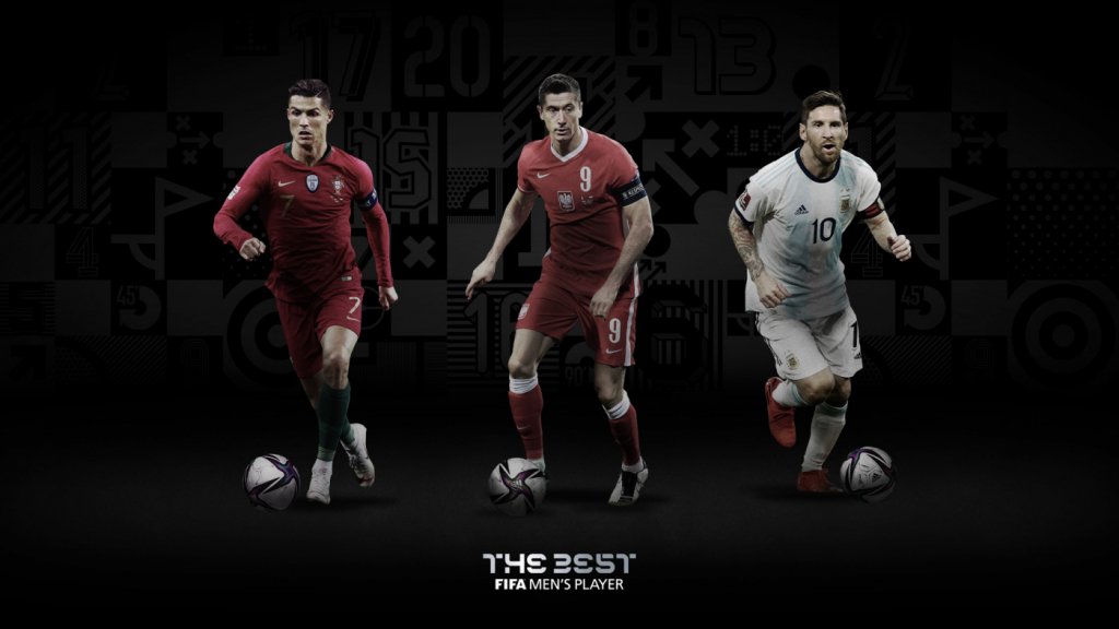 Fifa The Best: Lewandowski, Messi e Cristiano Ronaldo são os finalistas