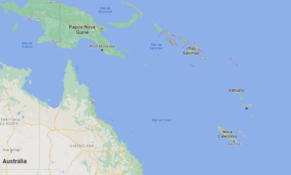 Terremoto de magnitude 7 nas Ilhas Salomão provoca alerta de tsunami