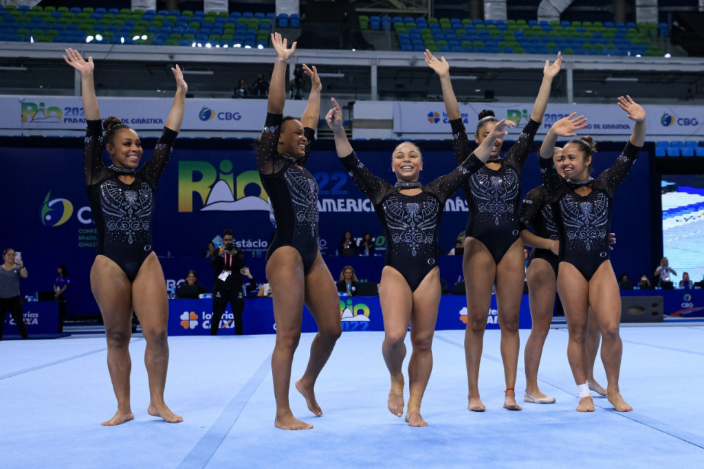 Brasil supera Estados Unidos na ginástica artística pela 1ª vez e conquista ouro no Pan-Americano