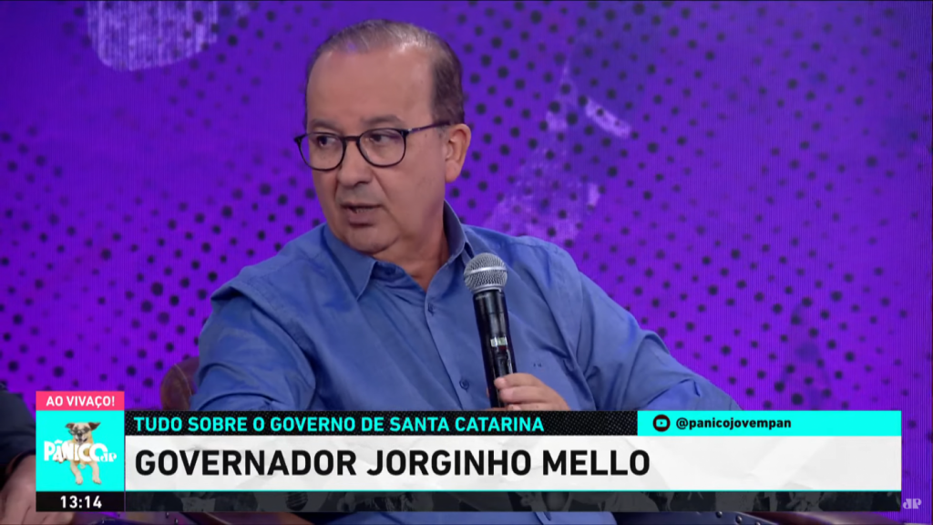 ‘É muito difícil a esquerda ganhar eleição no Sul’, diz Jorginho Mello, governador de Santa Catarina