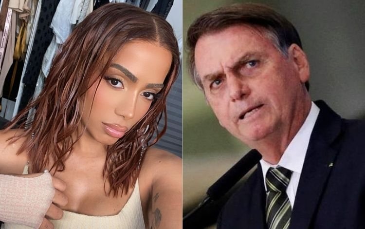 Anitta bloqueia Bolsonaro no Twitter após ser ironizada: ‘Vai catar o que fazer’