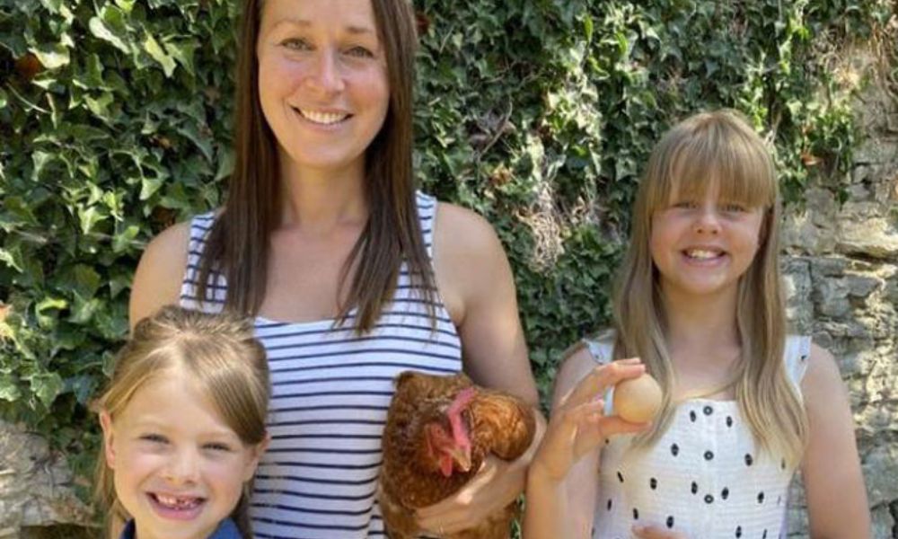 Galinha bota ovo ‘perfeitamente redondo’ e família põe à venda por mais de R$ 2 mil