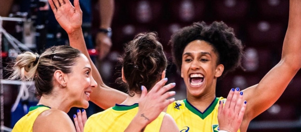 Brasil vence Coreia do Sul e vai à fase final da Liga das Nações de Vôlei Feminina
