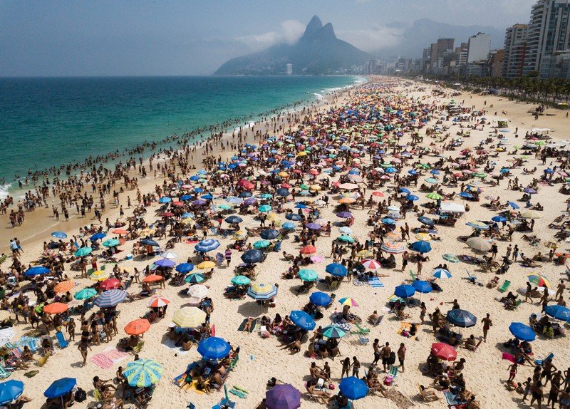 Com sensação térmica de 45,2ºC, Rio pode bater recorde de temperatura até o final de semana