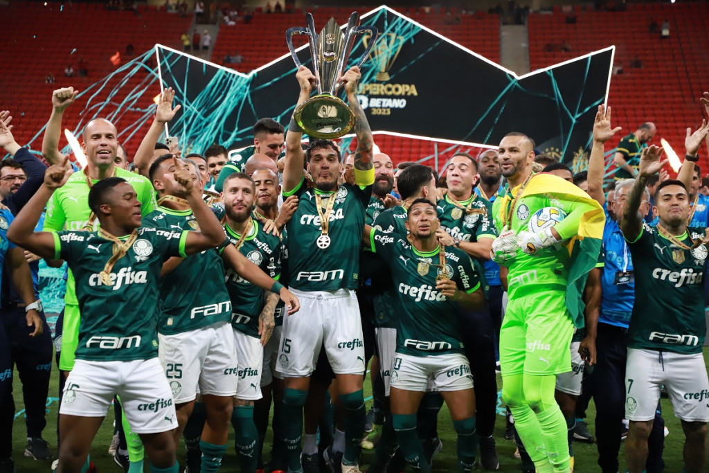 Quanto Palmeiras recebeu com título da Supercopa do Brasil?