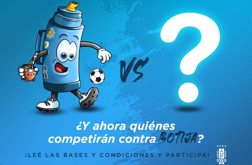 Garrafa térmica ganha concurso para ser mascote do Uruguai na Copa do Mundo do Catar