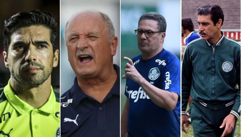 Quem é o maior técnico da história do Palmeiras: Abel, Felipão, Luxemburgo ou Oswaldo Brandão? Vote na enquete