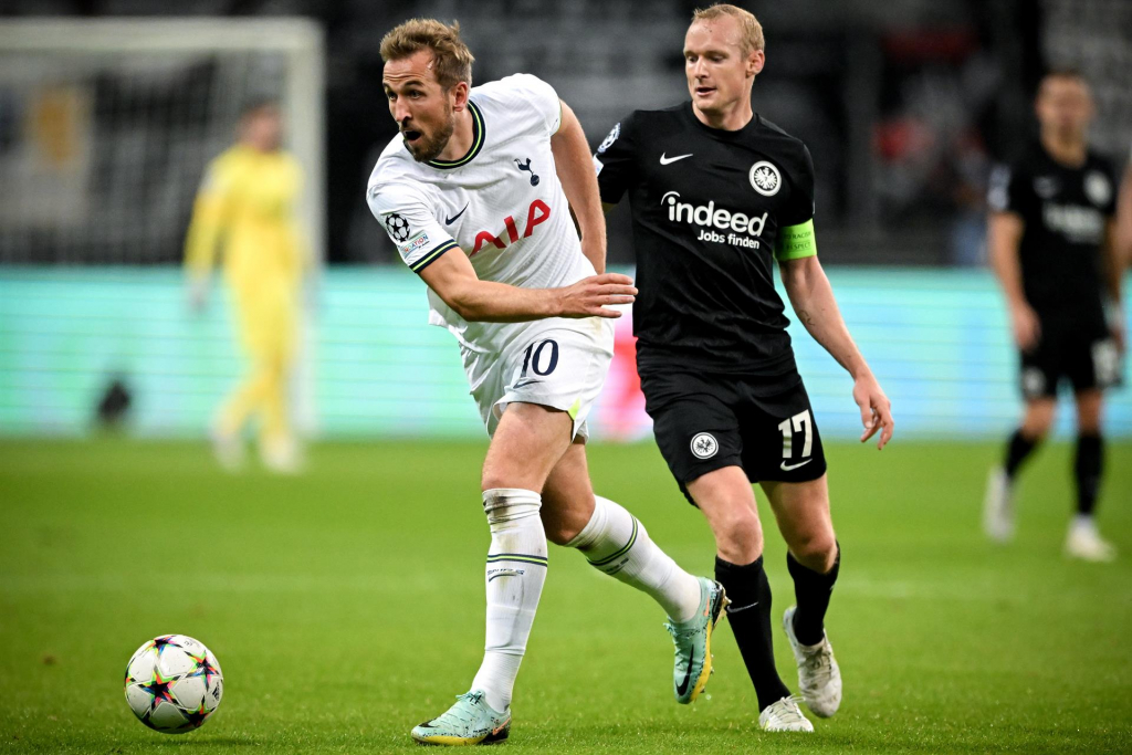 Pressionado, Tottenham empata com Frankfurt e leva ‘decisão’ para casa na Liga dos Campeões