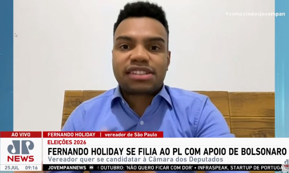 Após críticas por filiação ao PL, Fernando Holiday pede perdão por ‘oposição tosca’ contra Bolsonaro