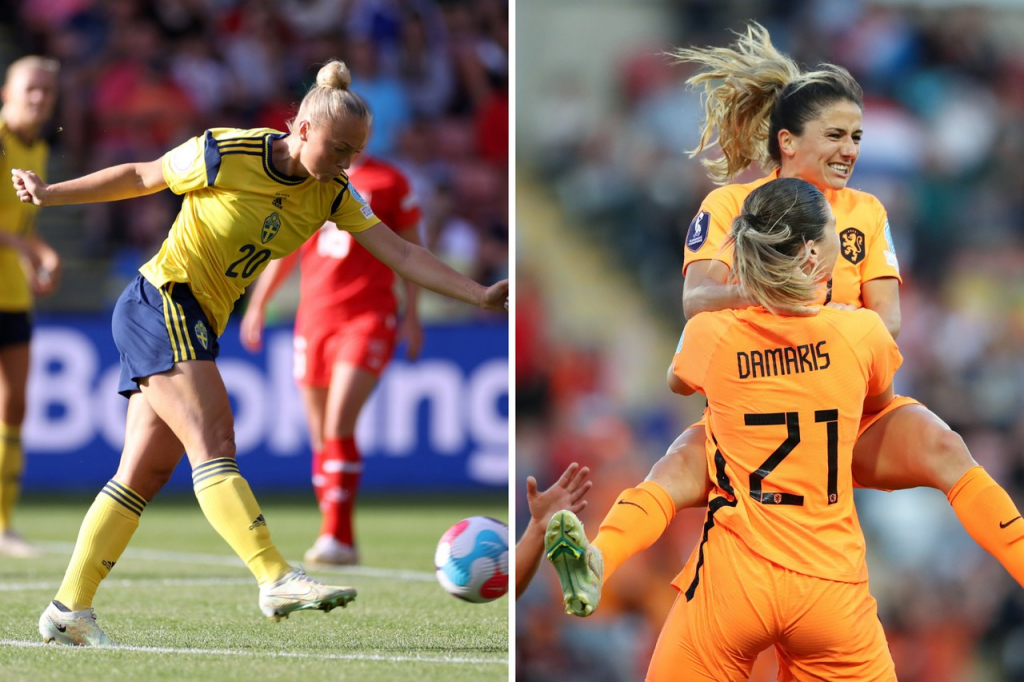 Eurocopa feminina: Holanda e Suécia vencem e se aproximam das quartas de final