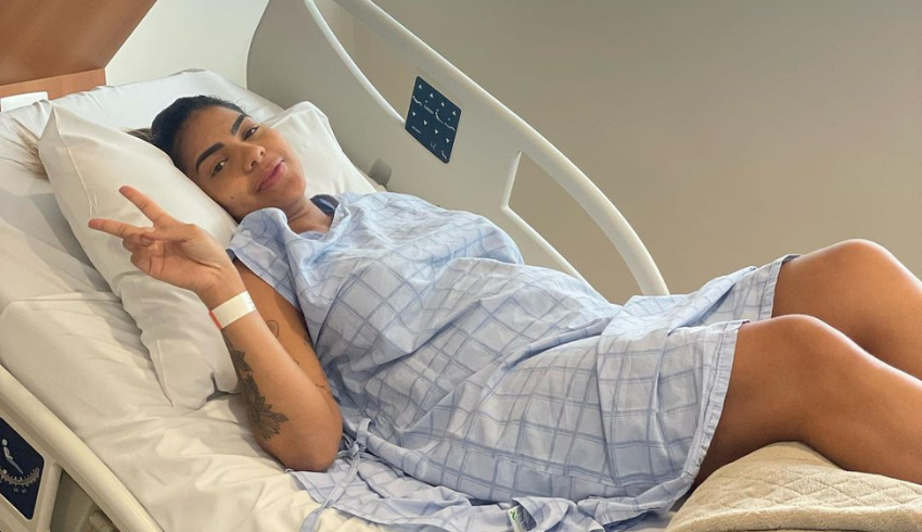 Tays Reis passa por cirurgia de emergência dias após dar à luz: ‘Pensei que ia morrer’