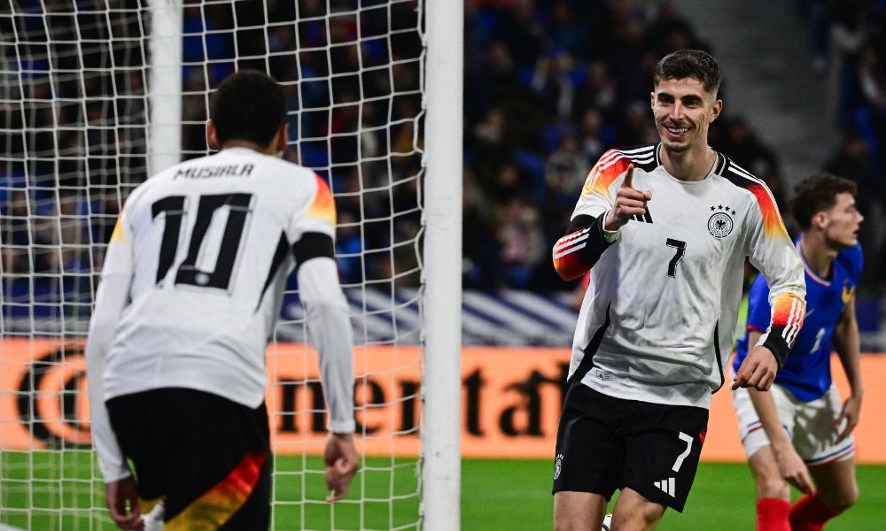 Com gol relâmpago, Alemanha vence amistoso contra a França por 2 a 0