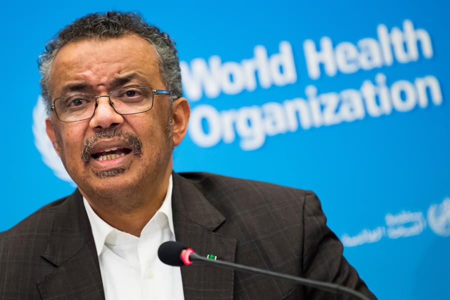 Diretor-geral da OMS diz que fim da pandemia é uma ‘questão de vontade política’