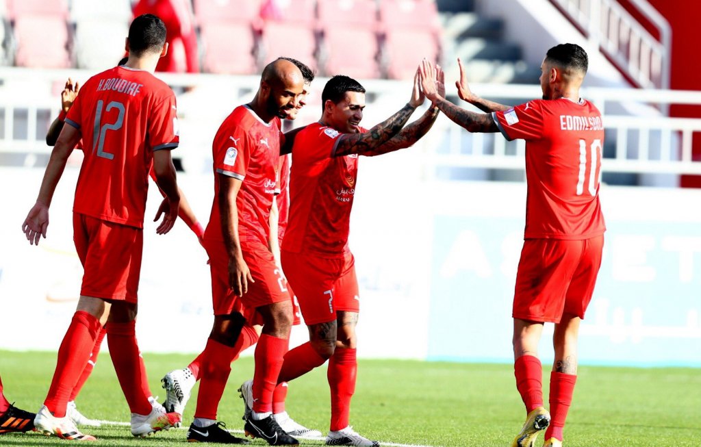 Dudu faz três em goleada do Al Duhail por 8 a 1 no Campeonato Catari