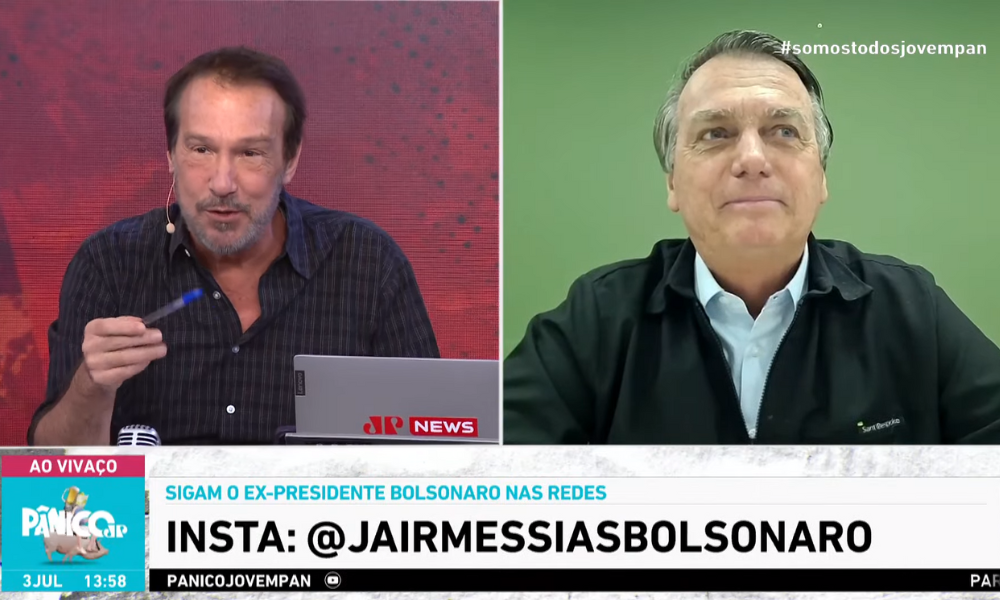 ‘Estou na UTI, mas não morri ainda’, diz Bolsonaro sobre eleições de 2026