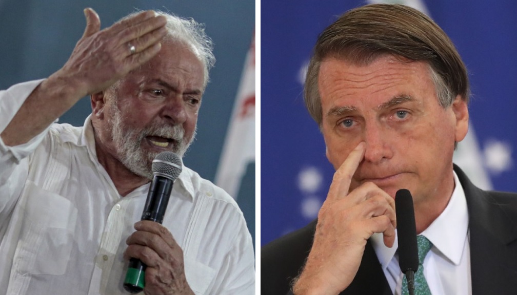 Distância entre Lula e Bolsonaro diminui 4 pontos, diz pesquisa