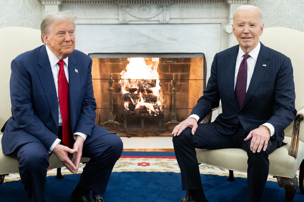 Biden recebe Trump na Casa Branca e diz que a transição será ‘o mais tranquila possível’ 