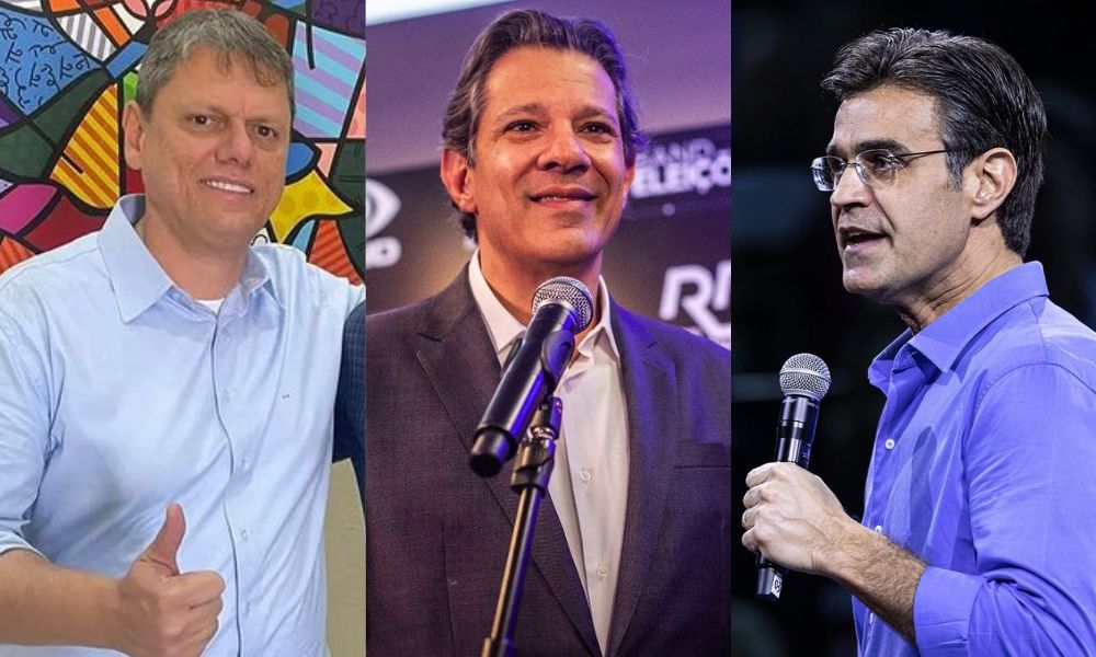 Horário eleitoral: Haddad traz Lula e Alckmin e Tarcísio, Bolsonaro; Rodrigo fala em ‘nem esquerda nem direta’