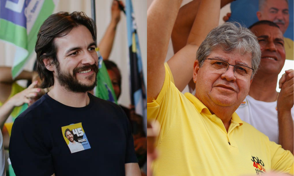 Paraíba: João Azevêdo e Pedro Cunha Lima vão disputar o segundo turno