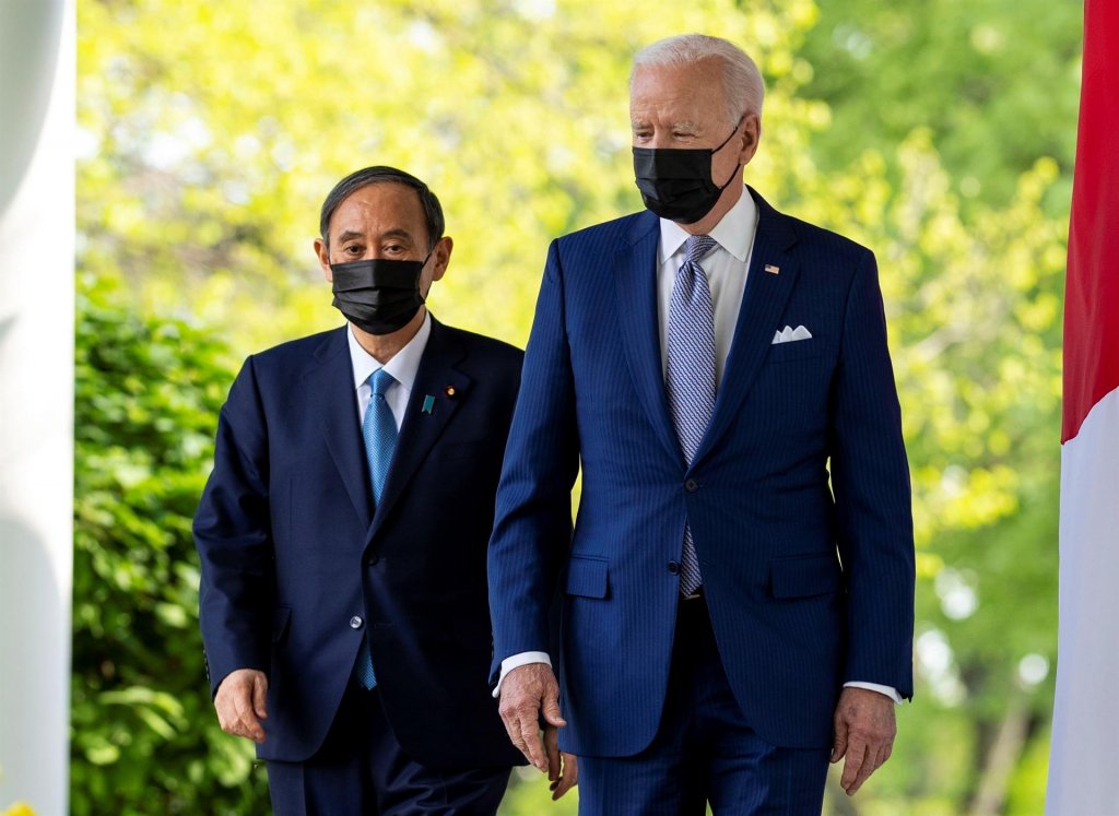 Biden diz que EUA e Japão vão enfrentar juntos os ‘desafios’ da China