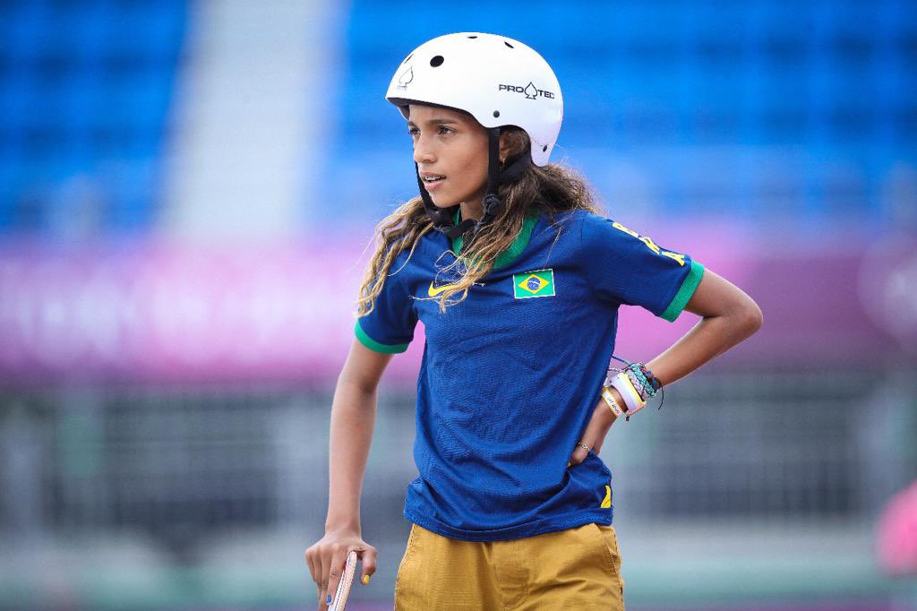 Prata de Rayssa Leal no skate é comemorada por esportistas de todo o Brasil; confira