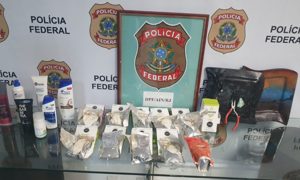 Suíço é preso pela Polícia Federal por tráfico internacional de drogas no Galeão