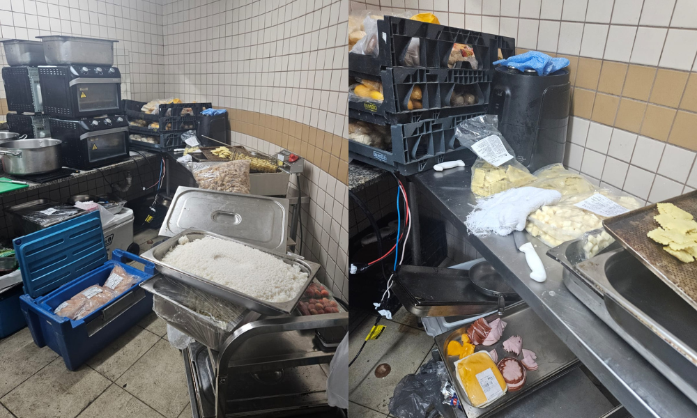 Responsável por camarote na Sapucaí é presa por preparar e armazenar alimentos no banheiro