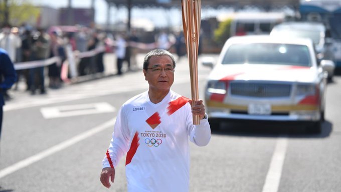 Japão confirma o primeiro caso de Covid-19 no revezamento da tocha olímpica