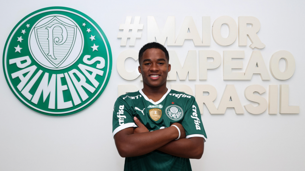Palmeiras inscreve Endrick, Merentiel e López na Libertadores