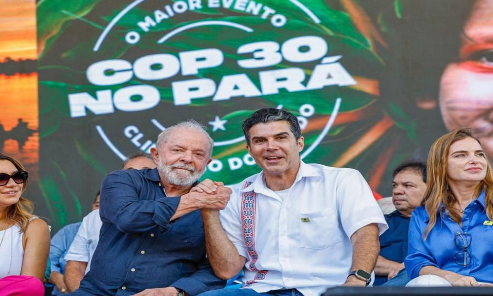 No Pará, Lula entra em confronto com a ‘elite’ e diz que COP-30 é ‘reparação’ para o Estado