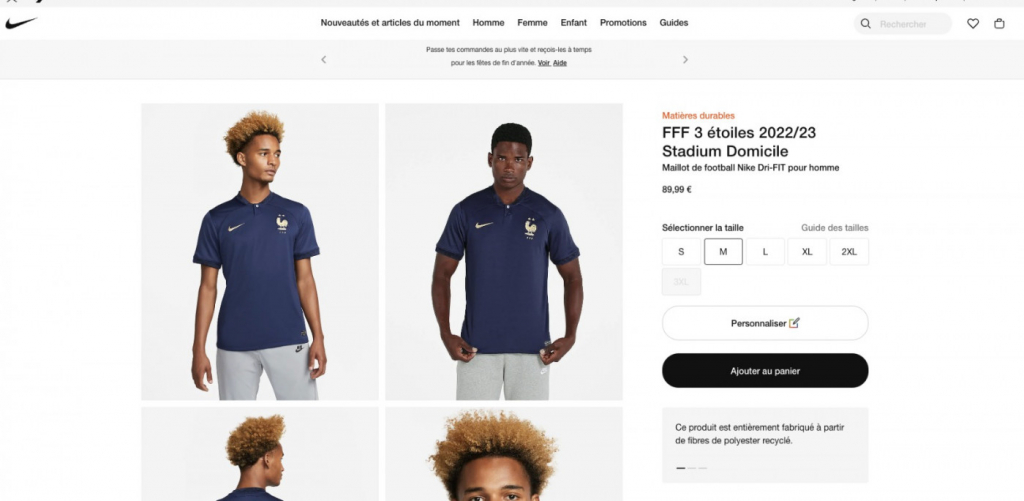Nike comete gafe e divulga camisa da França com 3 estrelas