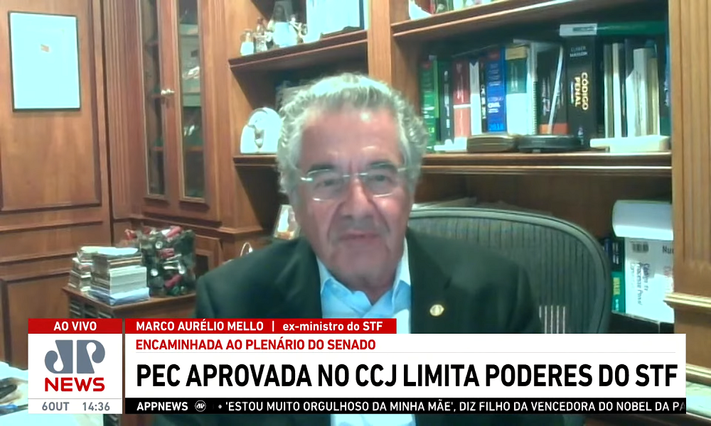 Marco Aurélio diz que STF contribui para crise, mas critica PECs que miram Corte: ‘Não cabe retaliação’