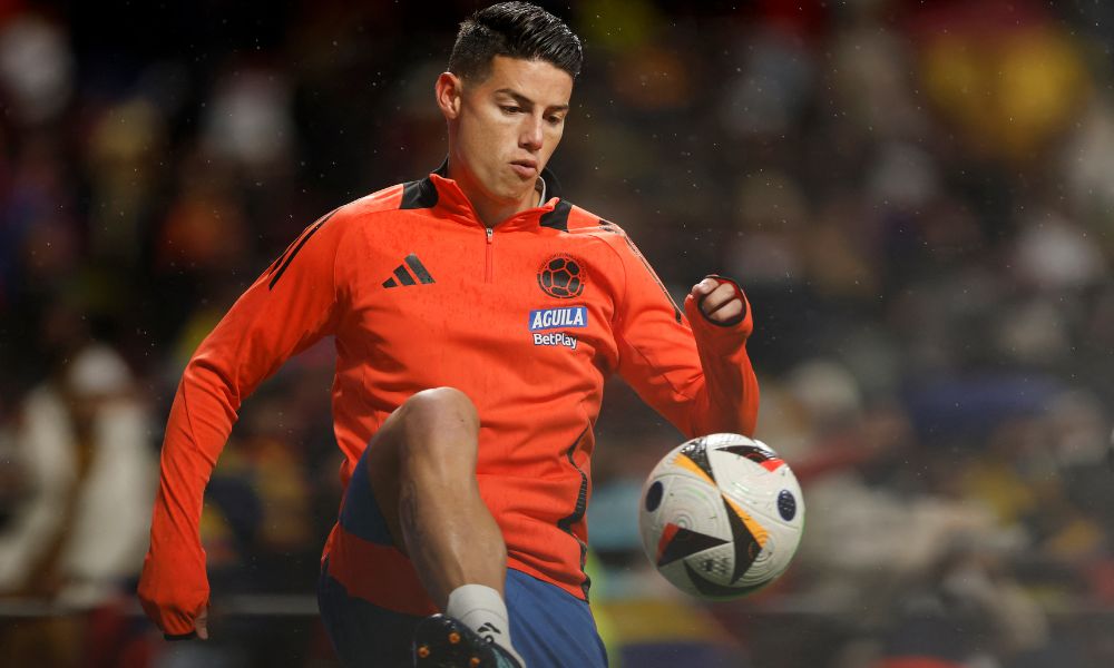 Liberada por James Rodriguez, Colômbia divulga lista de convocado para amistosos antes da Copa América; confira
