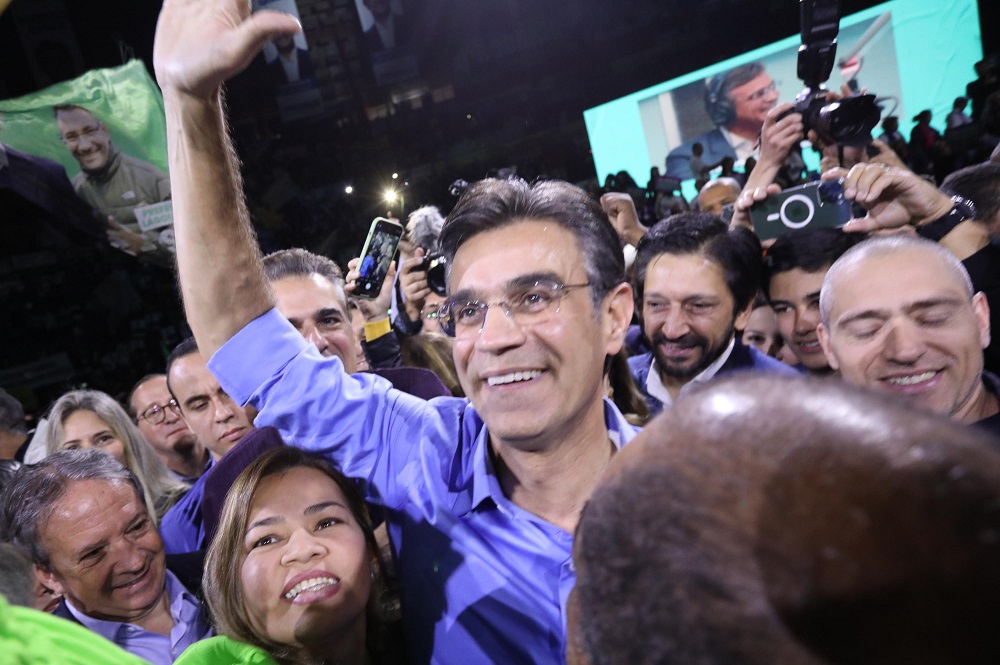 Com Doria ausente, PSDB oficializa a candidatura de Rodrigo Garcia ao governo de São Paulo