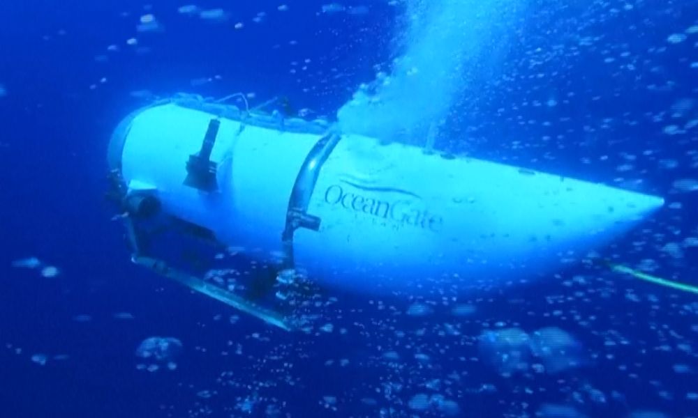 Equipes detectam ‘ruídos subaquáticos’ durante buscas por ‘submarino do Titanic’