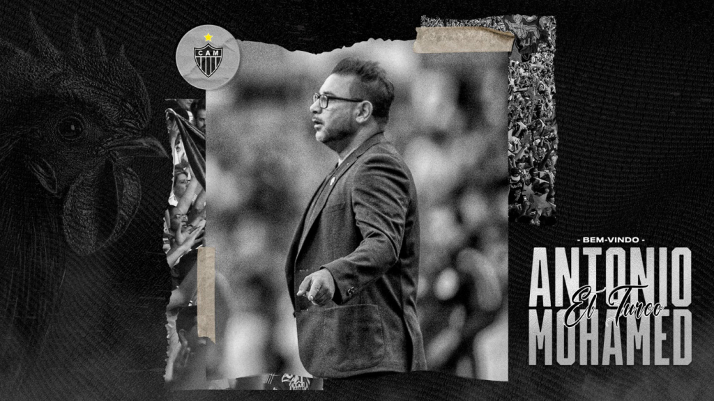 Atlético-MG oficializa argentino Antonio Mohamed como novo técnico