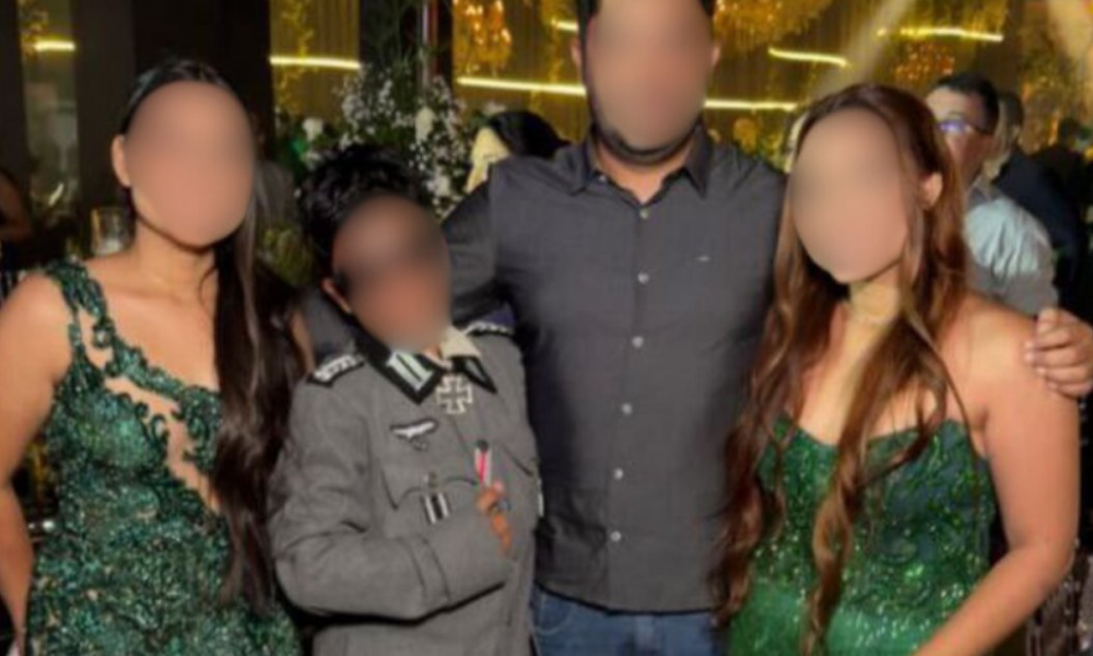 Adolescente usa traje nazista em formatura no RN e faz saudação associada ao regime de Hitler