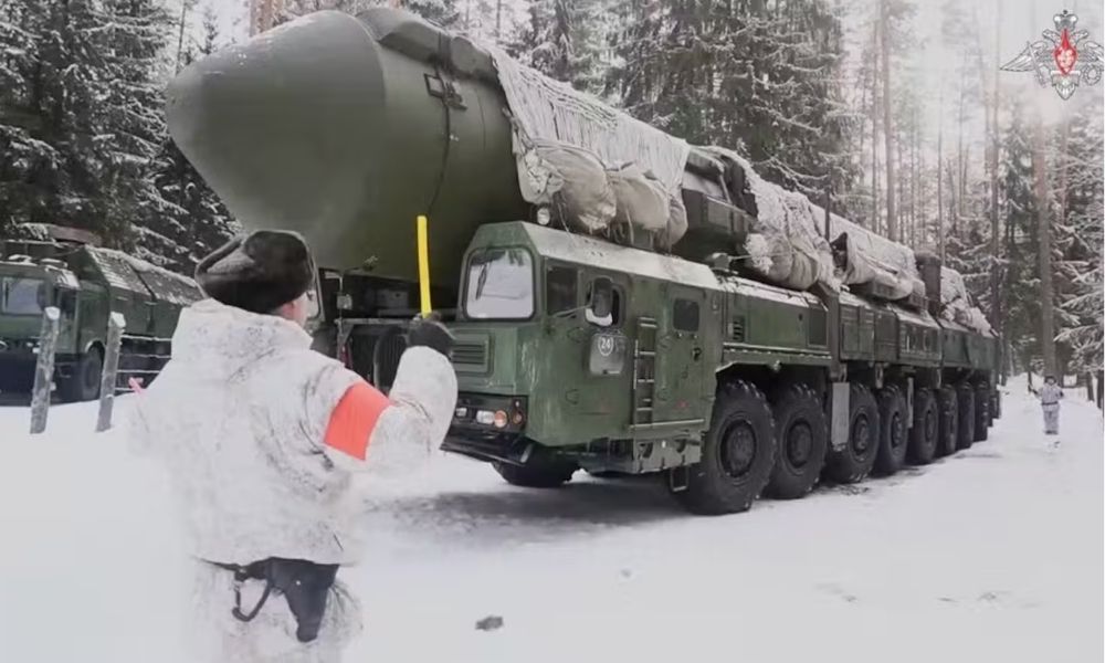 Temperatura em Moscou bate -30º durante a noite