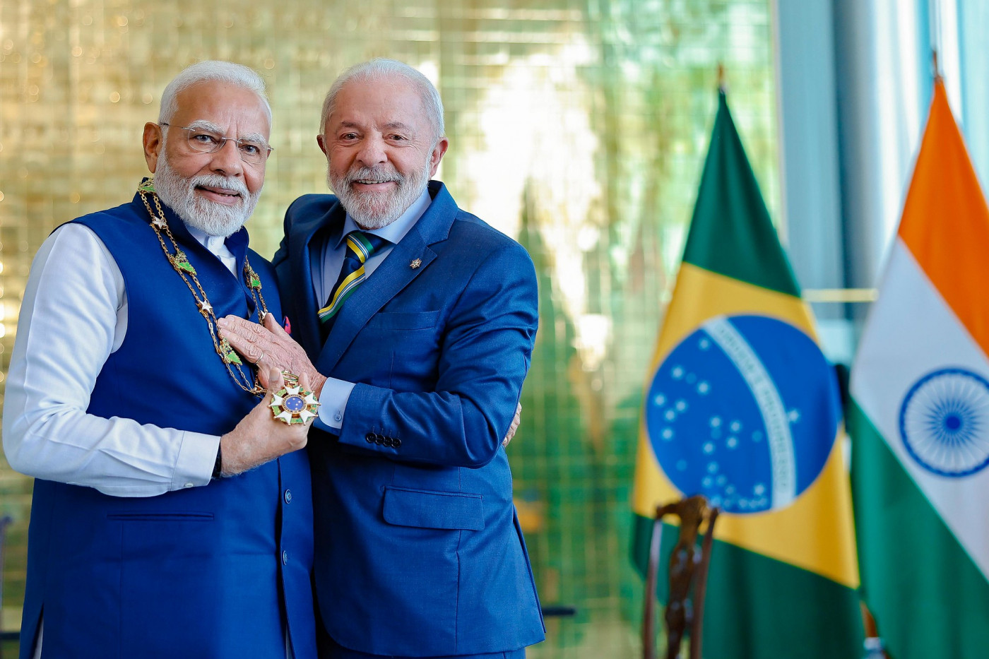 Lula e Modi debatem ampliação de parcerias; presidente irá à Índia em fevereiro
