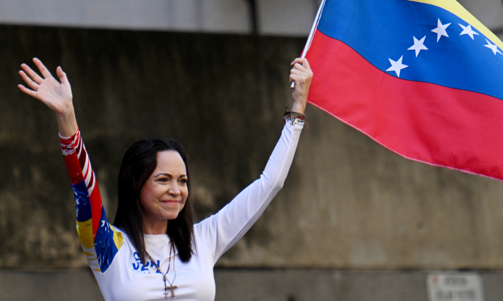 María Corina Machado diz que Venezuela já iniciou ‘uma verdadeira transição para a democracia’