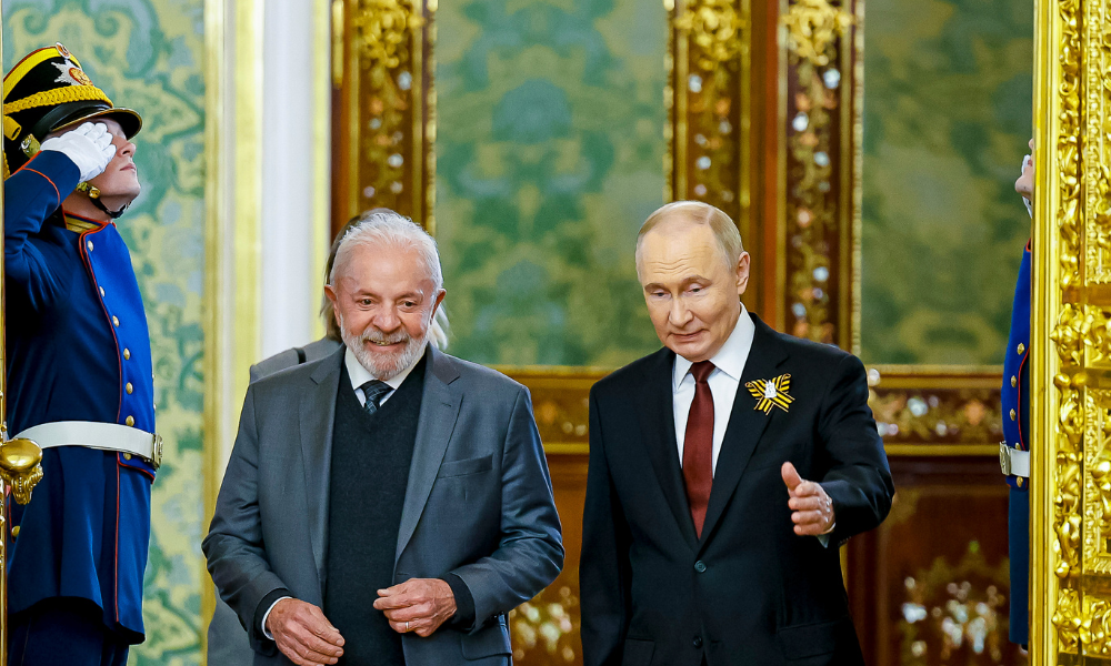 Lula e Putin conversam por telefone sobre Venezuela e ‘defesa da paz na América do Sul’