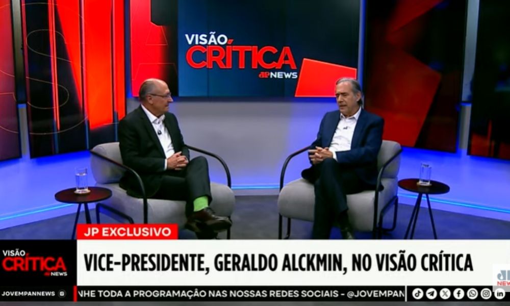 Confira na íntegra a entrevista de Geraldo Alckmin ao ‘Visão Crítica’, da Jovem Pan