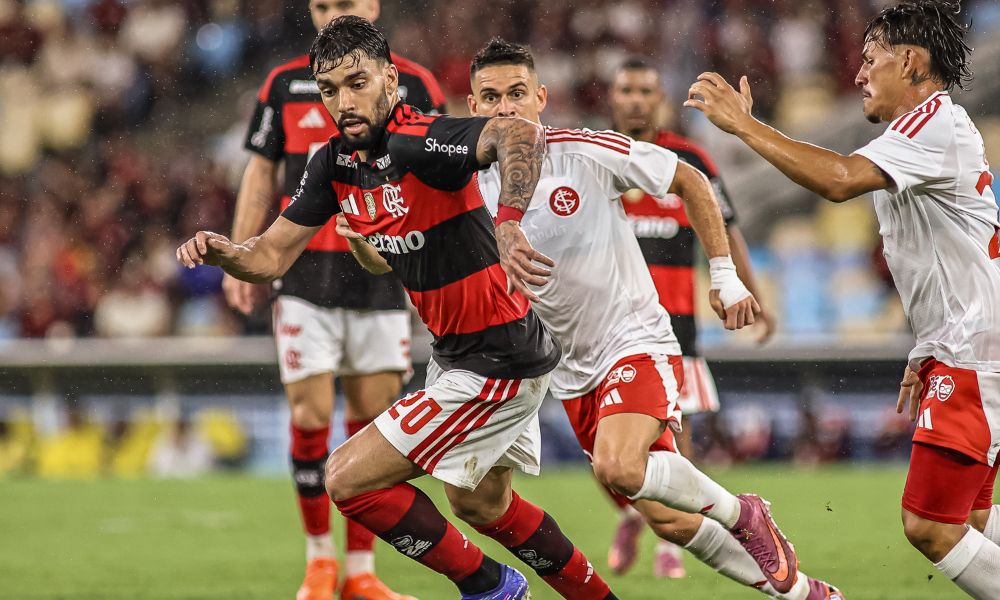 Flamengo e Internacional empatam 1 x 1 pelo Brasileirão