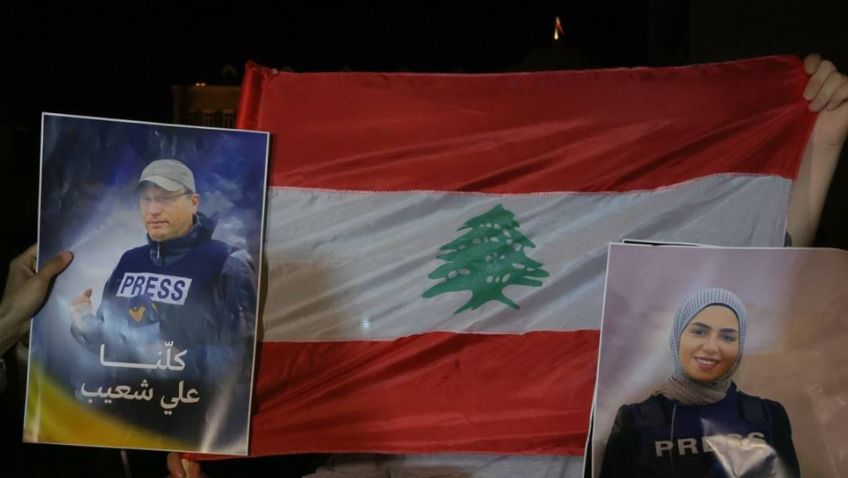 Três jornalistas libaneses morreram em ataque israelense, diz fonte militar